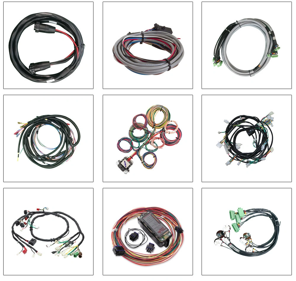 Customized LED Light Cable Assembly Switch Relay Switch Control Wire Harness for LED Motorcycle